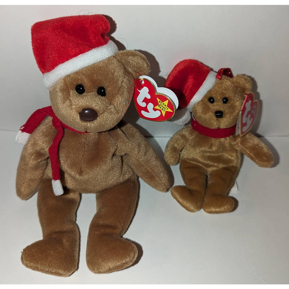 Vintage Ty Beanie Babies 1997 Teddy Style 4200 PVC Pellets New Mint - Picture 1 of 9